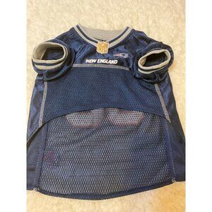 PETS FIRST blue new england patriots slip on shirt